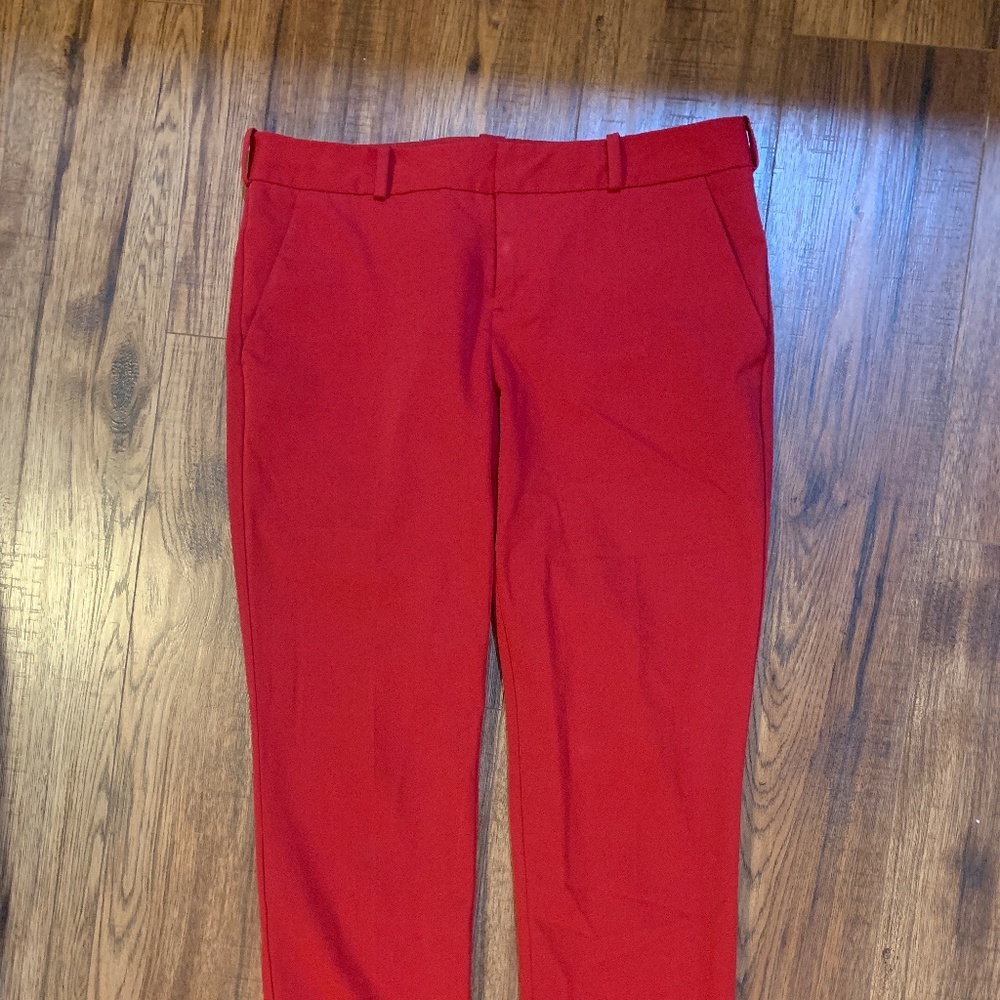 Red Dress Pants Size 4